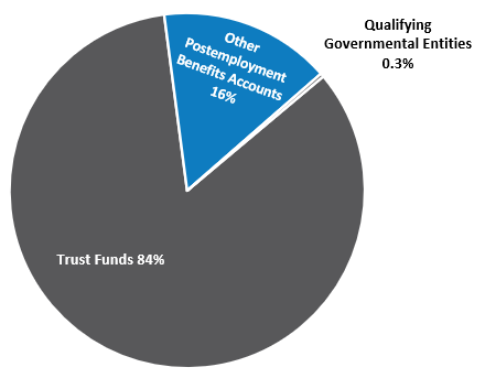 Pie Chart Non-Retirement Fund Participation September 30 2025